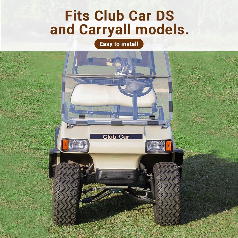 Drive-up Golf Cart Name Plate for Club Car DS and