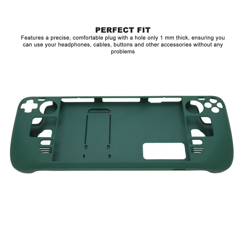 Kickstand Case for Steam Deck Hands Free Full Protection Fingerprint
