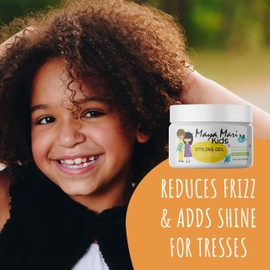 Maya Mari Kids 2in1 Shampoo + Conditioner with Tear-Free Formula and Bonus Hair Gel - Perfect for Kids Daily Hair Care Routines for both boys and girls.
