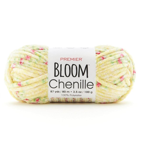 Premier Yarns Bloom Chenille Yarn, Floral Inspired Yarn, Ideal Yarn