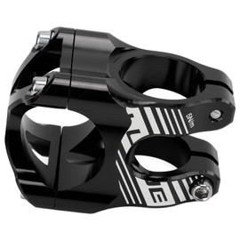 SPYMINNPOO Bicycle Handlebar Stem, 35 mm CNC Aluminium Alloy, Lightweight, High-Strength Handlebar Stem for Road Mountain Bikes (Black)