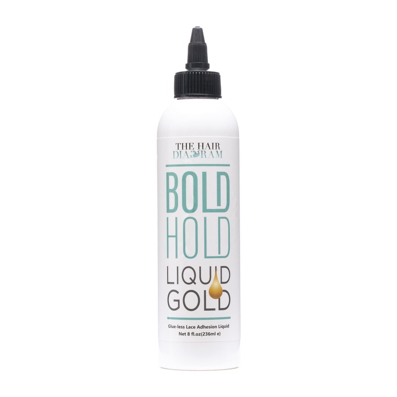 The Hair Diagram - Bold Hold Liquid Gold - Glueless