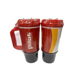 Pilot Philmor 2 Pack PhilMor Insulated Coffee Mugs 24oz Pilot Flying J Save On Refills