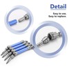 Aswalling 4Pcs Metal Front and Rear Drive Shaft CVD for