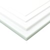 BuyPlastic Natural White Teflon PTFE Virgin Plastic Sheet 1/16" Thick,