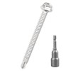 #12 x 3 Hex Washer Head Self Drilling Screws (50
