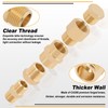 KOOTANS 96PCS Brass Pipe Fittings Assortment Kit - NPT Adapter,