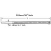 On1shelf Standard Cable Ties - 920mm x 4.8mm Cable Ties