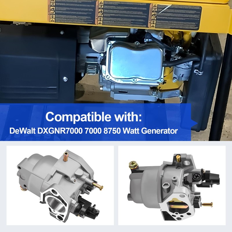 Carburetor Kit wtih Air Filter Compatible with DeWalt DXGNR7000 7000