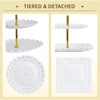 5 Pcs Dessert Table Stand Set - 2 Pcs 3
