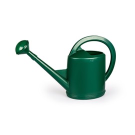 Consolidated Plastics Durable Swiss Watering Can with UV Protection, Ergonomic Handle for Indoor/Outdoor Gardening, Made in Switzerland (12 Liter, Green)