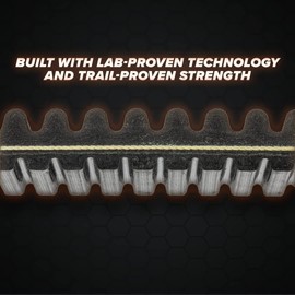 SuperATV Mud Monster CVT Drive Belt for 2016 Polaris RZR XP Turbo / XP4 Turbo | Replaces OE 3211186 | Mud-Specific Belt Built for Thousands of Miles of Abuse | High Strength with Smooth Engagement!