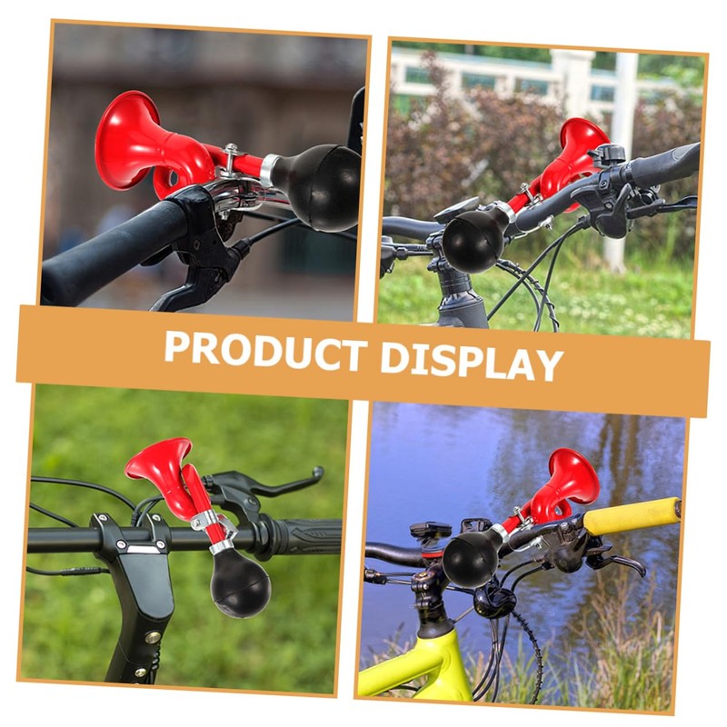 Outanaya 2Pcs Practical Bike Horn Lightweight Cycling Horn for Mountain
