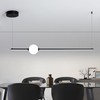 SUNMOO 40" LED Linear Pendant Light, Dimmable Led Light Fixture,
