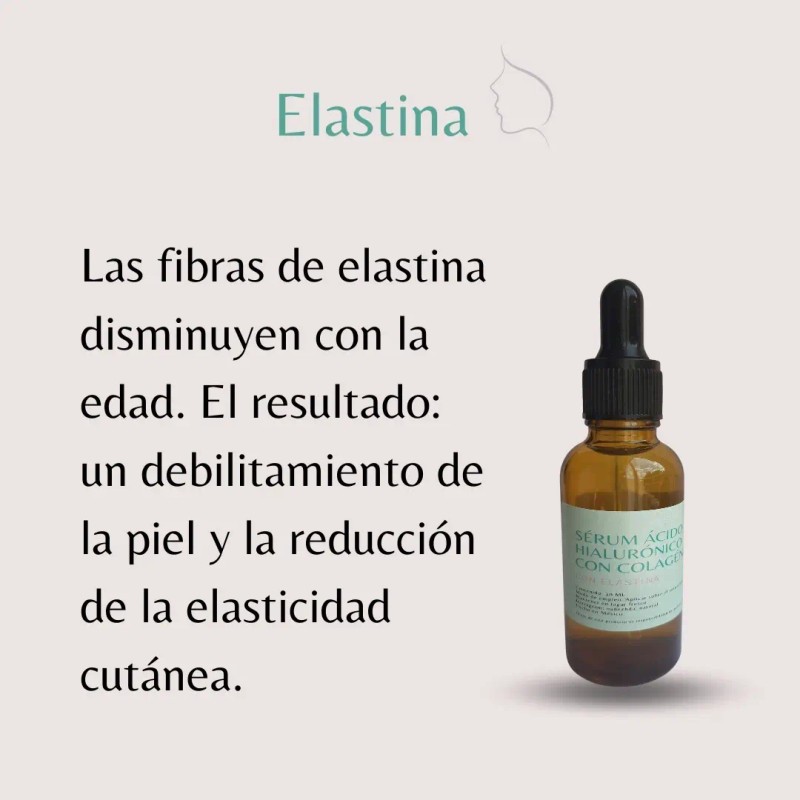 Sérum Ácido Hialurónico Con Colágeno Con Elastina