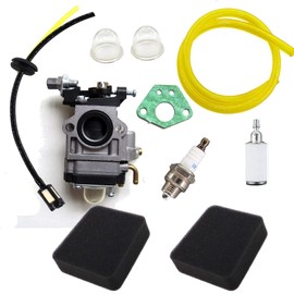 HOQO Carburetor Fuel Line kit for Eskimo Shark Z71 71cc Ice Auger Drill Z71Q10 Part# 12506 Eskimo Ice Auger Shark Z51 51cc Mako Stingray 8" Power 52cc 55cc Earth Auger Post Hole Digger Carb