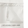 River Dream Shower Curtain with Snap in Liner,No Hooks Needed