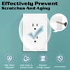 1-Gang Modern Edge Decorative Wall Plate Cover Switch Outlet Single