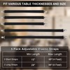 Namubarwa Hidden Strap Tablecloth Clips - Perfect for Picnic Tables