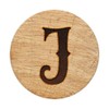Letter J First Initial Monogram Plain & Simple PS13790J
