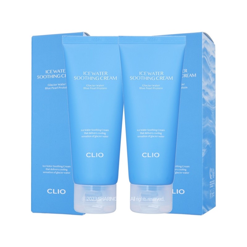 Clio Ice Water Soothing Cream 100ml x2 / 클리오 아이스