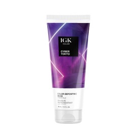IGK Color Depositing Mask Cyber Tokyo - Intense Violet 180ml