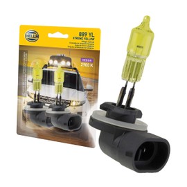 Hella 889 YL Focos Xtreme Yellow Kit de 2 Focos HELLA Extreme Yellow 889. Número de Parte HELLA: 889 YL en Blíster, Amarillo Empaque de, 2 Empaque de