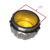 EZ Loader Oil Bath Hub Cap with O-Ring for 6-Lug