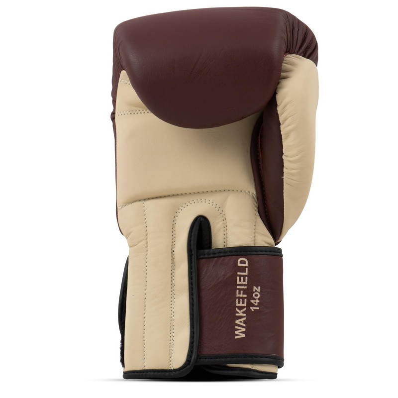 BENLEE WAKEFIELD Leather Boxing Gloves, 16 oz, Wine