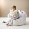 Bunnikins & Clover Toddler Pillows with Pillowcase, 13"x18" Soft Cotton
