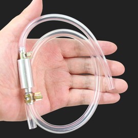 Vroxdrez Brake Bleeding Hose 1 Piece Motorcycle Bleed Hose with One-Way Valve - Transparent Brake System Tool, Backflow Prevention, Easy Bleeding of Clutch