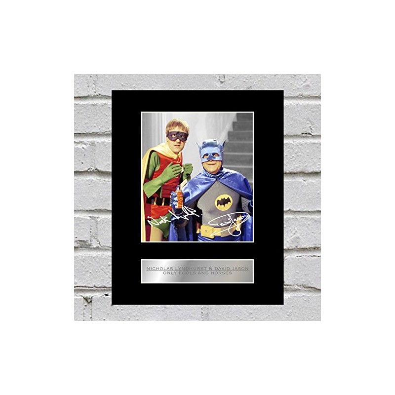 Nicholas Lyndhurst and David Jason Signed Mounted Photo Display
