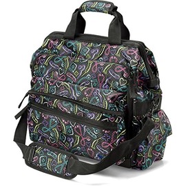 Nurse Mates Ultimate Nursing Bag | Multiple Compartments | Interior Laptop Compartment | Durable Zippers | Medical Tools