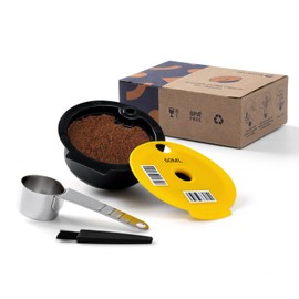 RECAFIMIL Reusable Coffee Capsules, Compatible with Tassimo, Coffee Filter (60 ml)