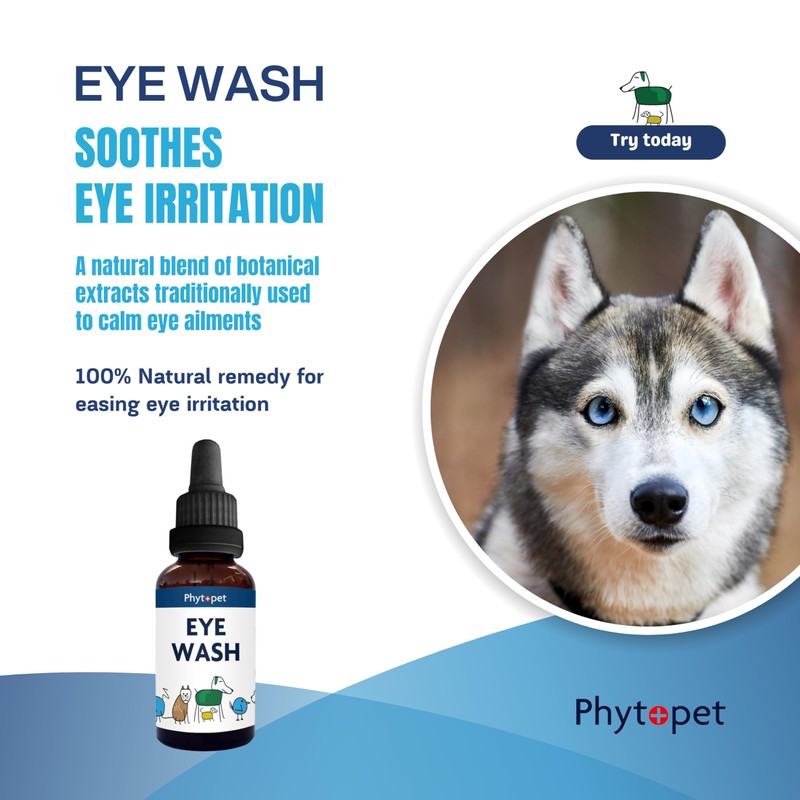 Phytopet Eye Wash | 30ml | Herbal Remedy | Soothes
