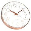 AZBEE Wall Clock, Quartz Clock, Analog, Continuous Second Hand, Quiet,