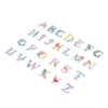 26 Letter Patches DIY Combinations Embroidered Patch Easy Ironing Soft