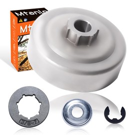 Mtanlo 3/8"-7T Clutch Drum E-clip Kit 99944400395 For Echo Chainsaw CS-352 CS-310 305S, Clutch Drum, Washer, E-clip, Rim Sprocket.