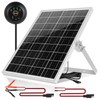 Solar Panel Kit 25W 12V Solar Battery Trickle Charger Maintainer,