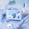 RUSPEPA Scented Birthday Wrapping Paper - Mini Roll - Blue