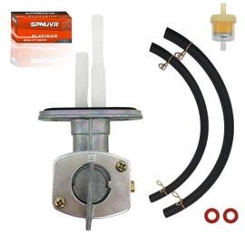 SPNUVR Motorcycle Fuel Valve Petcock Oil Switch Assembly Compatible with Polaris 425 Magnum TTR Petcock, Fit for Yamaha Blaster 200 YFS200 1988-2006 YFM600 Big Bear YFM250 YFM350