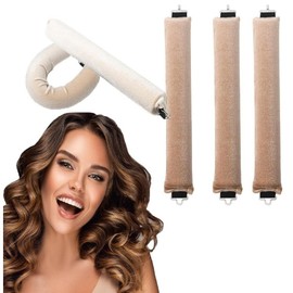 That's That Natural Self-Rolling Hair Wave Sleep Hair Roll, Beige / 댓츠댓 자연스러운 셀프 롤링 헤어 웨이브 수면헤어롤, 베이지
