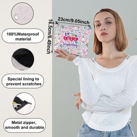 WZMPA Scrapbook Lover Cosmetic Makeup Bag Scrapbook Fan Gift I Love Scrapbooking Zipper Pouch Bag For Women Girls (Scrapbooking F)