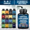 Cortisol Supplements for Women and Men with Magnesium, Ashwagandha &