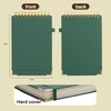 Simind Top Spiral Notebook 6x9 Leather Steno Pad 300 Pages