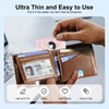 HAUXGOGO Protective Cover for Air Tag (2 Pieces) Ultra-Thin Card