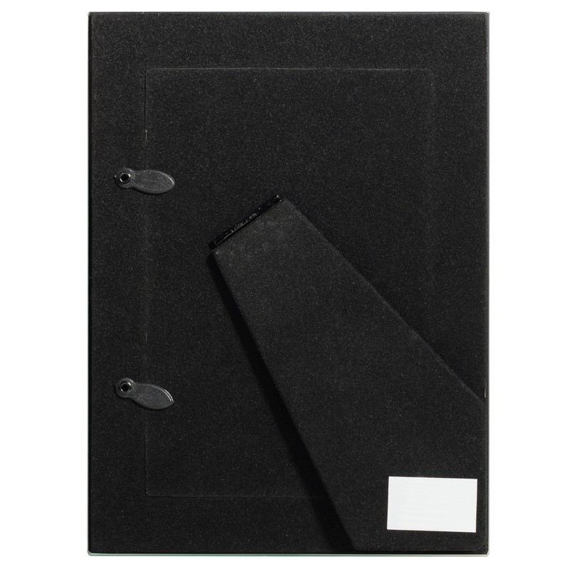 Hampton Frames RITZY 4x6 (10x15cm) Gloss Black Photo Frame Glass
