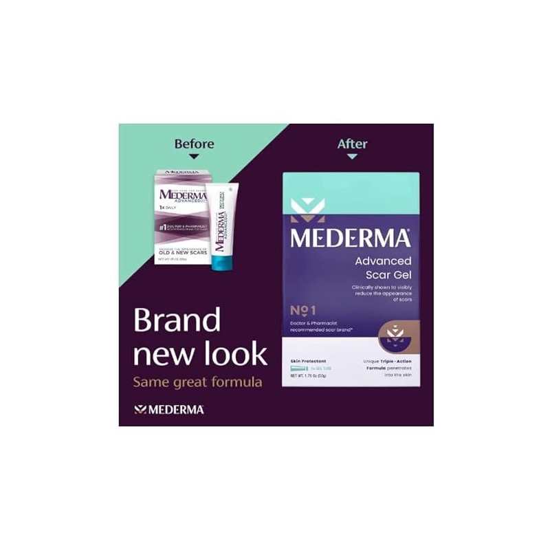 Mederma - Cuidado de la piel para cicatrices, 50 g