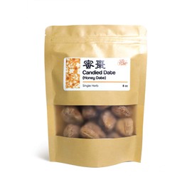 NEW PACKAGING Chinese Candied Dates Honey Dates Sugar Dates Mi Zao 蜜枣 8oz