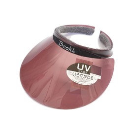 UV Protection Visor BEAKL Vehicle Large Size Color Changing Wide Brim Dimmable Sun Visor, Braun